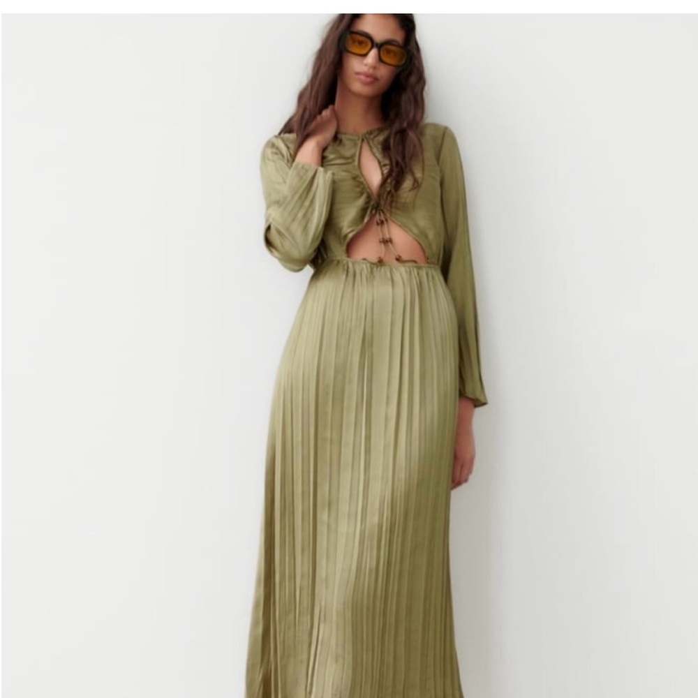 Center beaded Zara dress